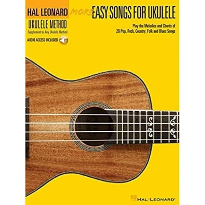 Abbildung von More Easy Songs for Ukulele (Hal Leonard Method): Play the Melodies of 20 Pop, Folk, Country, and Blues