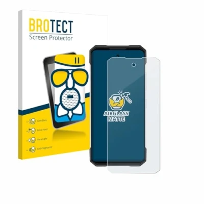 Abbildung von BROTECT Entspiegelungs Schutzglas für Doogee S200 Schutz Folie Panzerfolie Glas Matt [Extrem Kratzfest 9H, Anti Reflex, Fingerprint]