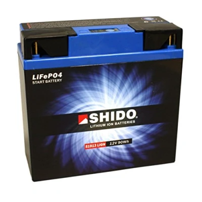 Abbildung von SHIDO 51913 LION S Batterie Lithium, Ion Blau (Preis inkl. EUR 7,50 Pfand)