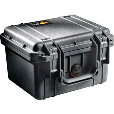Abbildung von Peli 1300 Koffer mit Maximalem Schutz, IP67 Wasser und Staubdicht, 6L Volumen, Ohne Schaum, Schwarz