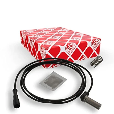 Abbildung von FEBI BILSTEIN 45780 ABS Sensor Vorderachse links, rechts mit Hülse, Fett 1130 1920 1960 MERCEDES BENZ: ATEGO 2,