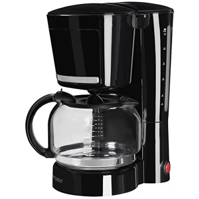 Abbildung von exquisit Filterkaffeemaschine KA 3102 swi, 1,25l Kaffeekanne, Papierfilter 1x4
