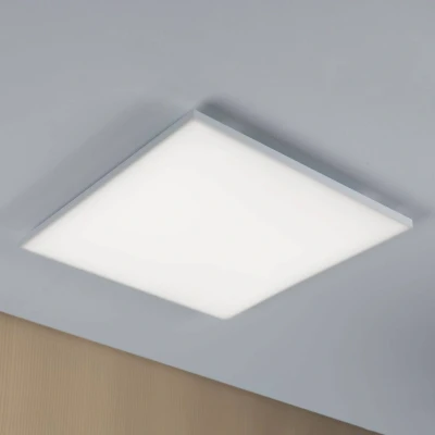 Abbildung von Paulmann 79818 LED Panel Velora eckig incl. 1x34 Watt Deckenlampe Weiß matt Lichtpanel Metall Deckenlicht 3000 K