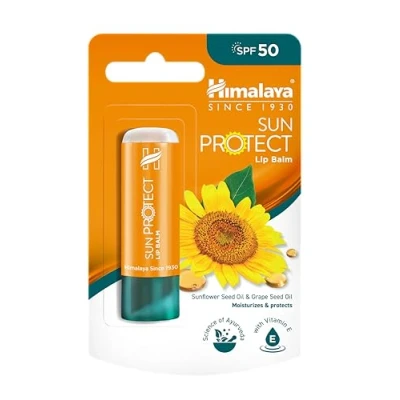 Abbildung von Himalaya Sun Protect Lip balm with SPF 50 and Protection Against UVA Rays, Protects Your Lips from Damage, 4,5g