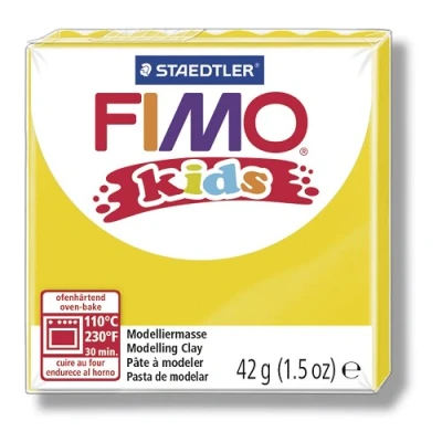 Abbildung von Fimo kids boetseerklei 42 g geel
