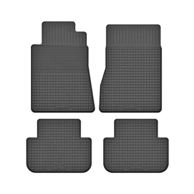 Abbildung von Gummimatten Fußmatten 1.5 cm Rand kompatibel mit BMW 7 7er e38 (Bj. 1994 2001) ideal angepasst 4 Teile EIN Set