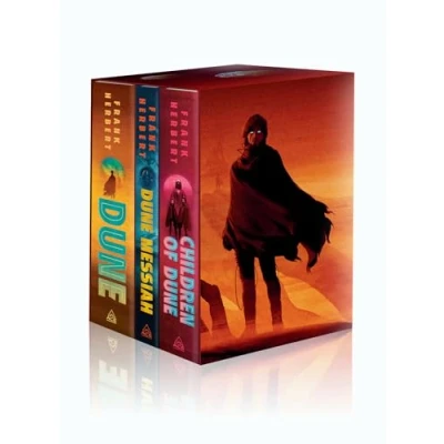 Abbildung von Frank Herbert&#039;s Dune Saga 3 Book Deluxe Hardcover Boxed Set: Dune, Messiah, and Children of