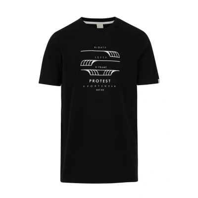 Abbildung von Protest Prtrimble Tshirt print, Herren, Größe: Medium, True black