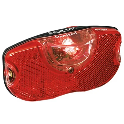 Abbildung von Busch &amp; amp; Müller Dynamo Rear Light Selectra Plus, 80 mm, Rot