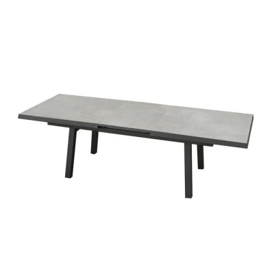 Abbildung von Green Spirit Gartentisch »Orlando« Ausziehtisch 200 260x100x77cm Alu Tisch (Set, 1 St), Aluminium, ausziehbar, wetterfest Garten, Terrasse, Balkon &amp; Outdoor