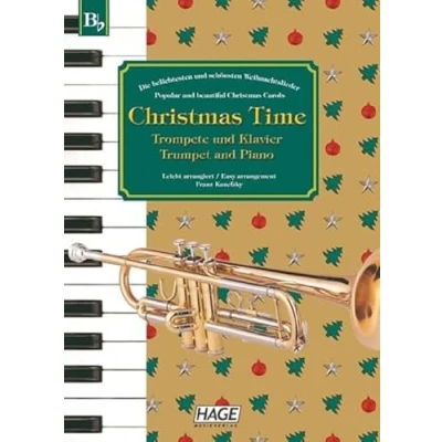 Abbildung von HAGE Musikverlag Christmas Time Trompete und Klavier Noten
