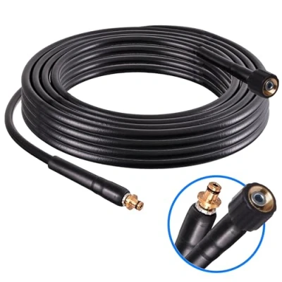 Abbildung von TECHKAR Karcher Hochdruckreiniger Zubehör K2 Ersatzschlauch 200bar K3 K4 K5 K6 K7 Home Series M22 mit 10mm K Typ Anschluss Ersatz Schlauch 5m