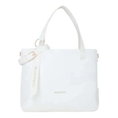 Abbildung von VALENTINO Peonies Re Shopping Bag Bianco