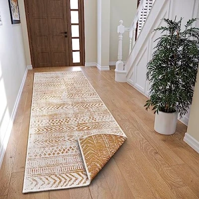 Abbildung von NORTHRUGS Läufer &quot;BIRI&quot;, rechteckig, In &amp; Outdoor, Wetterfest, Balkon, Garten, Wohnzimmer, Wasserfest, Boho