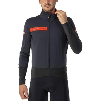 Abbildung von CASTELLI Herren Beta Ros Jacket, LIGHT BLACK/RED, XL EU