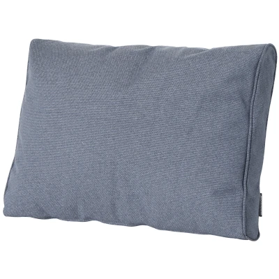 Abbildung von Gartenkissen Outdoor wetterfest Denim Grau, 73 x 40 cm Manchester Madison