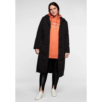 Abbildung von Sheego Parka, Damen, Größe: 40, Schwarz