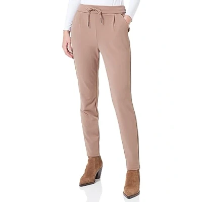 Abbildung von VERO MODA Damen VMZAMIRAEVA MR Loose String Pant GA NOOS Hose, Brown Lentil, M/34