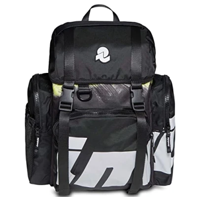 Abbildung von Invicta Rucksack MONVISO X aus nachhaltigem Stoff, Praktisch &amp; Unisex, mit Laptopfach bis 14&#039;&#039;, Büro, Uni, Arbeit; Reise, Sport&amp;Freizeit; italienisches Design, schwarz