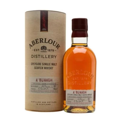 Abbildung von Whisky Aberlour A&#039;bunadh 700 ml w tubie 59.2% Alkohol Distillery Geschenkidee 18+