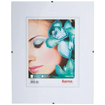Abbildung von Hama Sonstige Bilderrahmen Clip Fix NG rahmenloser Bildhalter (Bildformat: 15 x 20 cm, Rahmenformat: 24 30 cm)