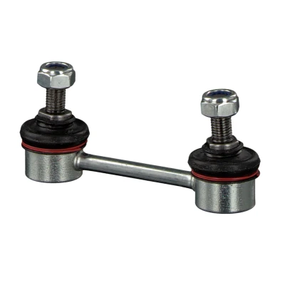 Abbildung von febi BILSTEIN 28159 Koppelstange Vorderachse links, rechts 93 M10 x 1,25 Plus mit selbstsichernder Mutter Stahl gelb