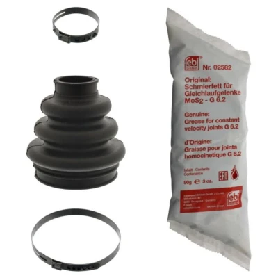 Abbildung von FEBI BILSTEIN 100445 Achsmanschette getriebeseitig, Hinterachse, radseitig Gummi BMW: X3, 1 Schrägheck, 3 Touring