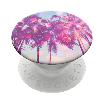 Abbildung von Fingerhalter Handy PopSockets PopGrip Venice Beach Bunt Kunststoff