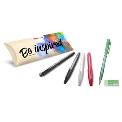 Abbildung von Pentel Schriftzug Set [Anfänger] PInselstift und Pointliner