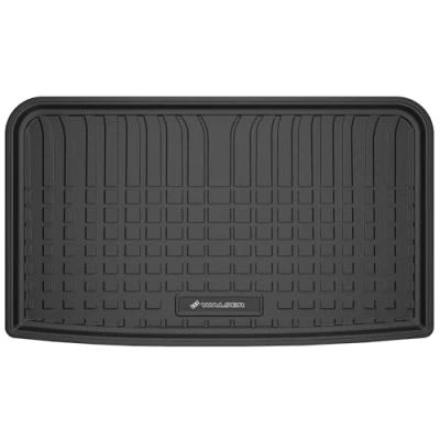 Abbildung von WALSER Premium Kofferraumwanne kompatibel mit VW Sharan (7N1, 7N2) 05/2010 11/2022, 100% passgenaue Kofferraum Schutzmatte Made in EU, robuste Antirutschmatte Auto