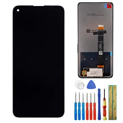Abbildung von E YIIVIIL LCD Display Compatible with LG K61 LMQ630EAW LM Q630EAW Q630 6.55&quot; inch Touch Screen Assembly Frame+Tools