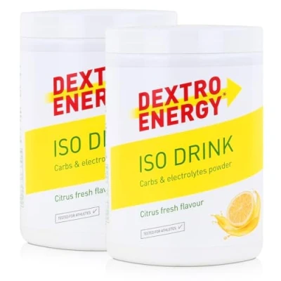 Abbildung von Isotonisches Getränkepulver von Dextro Energy Iso Citrus Fresh 440g (2er Pack)