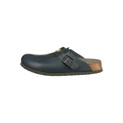 Abbildung von Birkenstock Pantolette flach, Größe: 37, Blue Schuhe