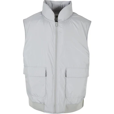 Abbildung von Urban Classics Clean Puffer Weste, Herren, Größe: XXL, Lightasphalt