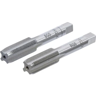 Abbildung von BGS 1900 M12X1.0 B Gewindebohrer Vor und Fertigschneider M12 x 1,0 mm 2 tlg.