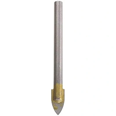 Abbildung von wolfcraft GmbH Tile and Glass Drill Bit, Bohrer, Kreisschneider Drehung der rechten Hand, 5 mm, 90 Glas, Kachel