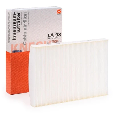 Abbildung von MAHLE ORIGINAL LA 93 Innenraumfilter Partikelfilter 300,0 204 29,0 AUDI: A4 B6 Limousine, B6/B7 Cabrio, Allroad C5, SEAT: Exeo ST, Limousine