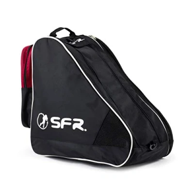 Abbildung von Sfr Skates Large Ice &amp; Skate Bag II Tasche für Inlineskates, Jugendliche, Unisex, Mehrfarbig (Black/Red), Einheitsgröße