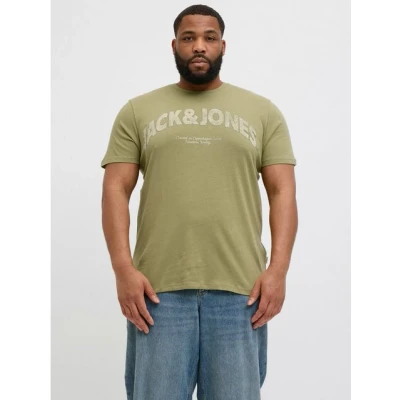 Abbildung von Jack &amp; Jones PLUS SIZE Tshirt print, Herren, Größe: 6XL, Cedar