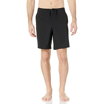Abbildung von Amazon Essentials Herren Board Shorts, Verwaschenes Schwarz, XL