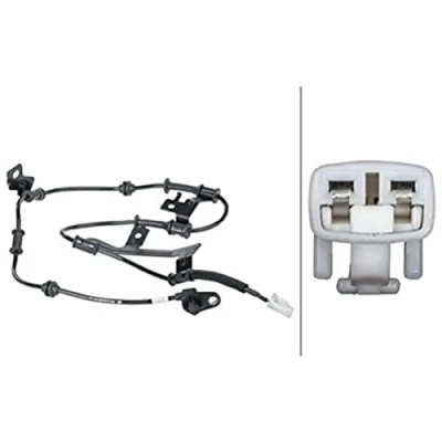 Abbildung von HELLA 6PU 012 679 731 ABS Sensor Vorderachse links mit Halter aktiver 2 870 12 KIA: Venga
