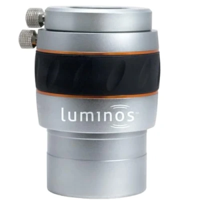 Abbildung von Celestron 93436 2 Zoll luminöse 2,5X Barlow Linse, Silber