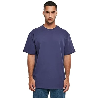 Abbildung von Build Your Brand Herren BY102 Heavy Oversize Tee T Shirt, lightnavy, 3XL
