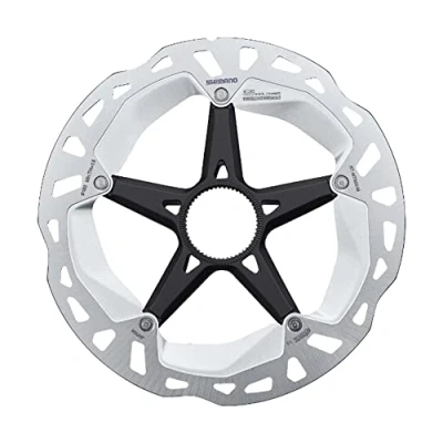 Abbildung von Shimano Unisex Erwachsene RT MT800140 Bremsscheibe, Silber, 140Mm