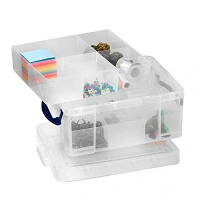 Abbildung von Really Useful Box Aufbewahrungsbox 21,0 l 45,0 x 35,0 20,0 cm transparent