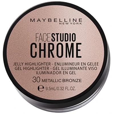 Abbildung von Maybelline Face Studio Chrome Jelly 30 Metallic Bronze