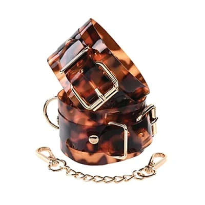 Abbildung von Sportsheets Amber Hand Cuffs Animal 32,7 cm