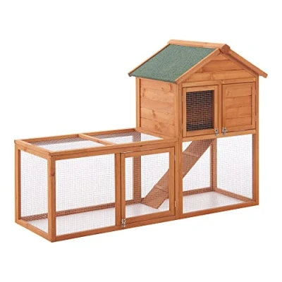 Abbildung von Kaninchenstall Kelkheim 110x160x61cm Tannenholz