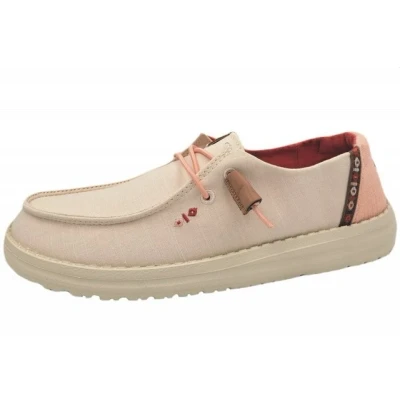 Abbildung von HEYDUDE Halbschuhe Damen Wendy Chambray Boho Beige 41