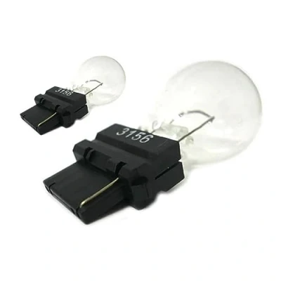 Abbildung von CARALL 2 Stück Halogenlampen 12V für Autos (3156 T25 P27W 27W W2.5x16d)